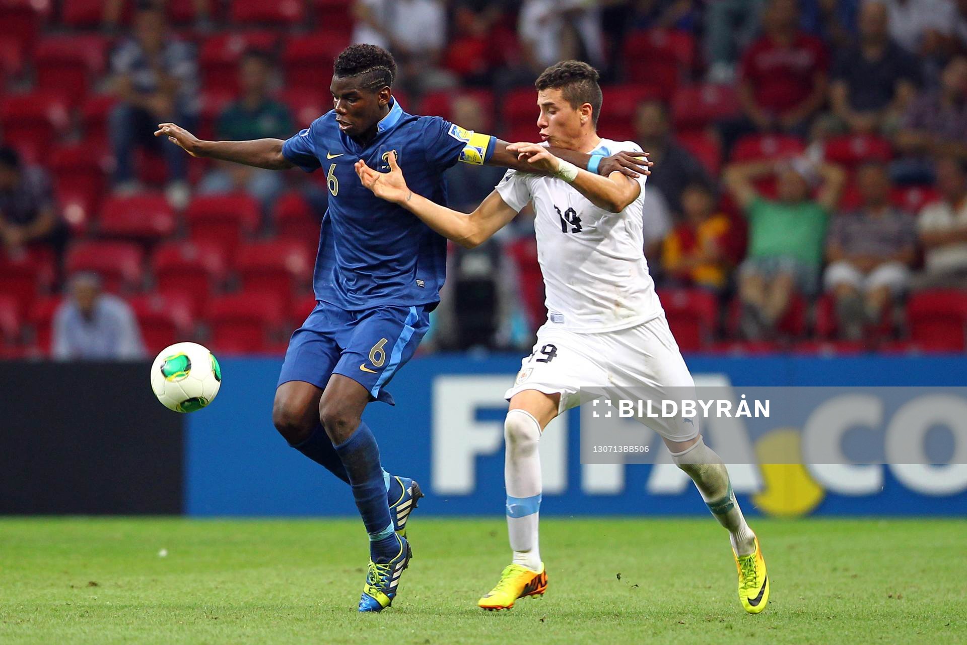 Paul Pogba -  13.07.2013 - France / Uruguay - Finale de la