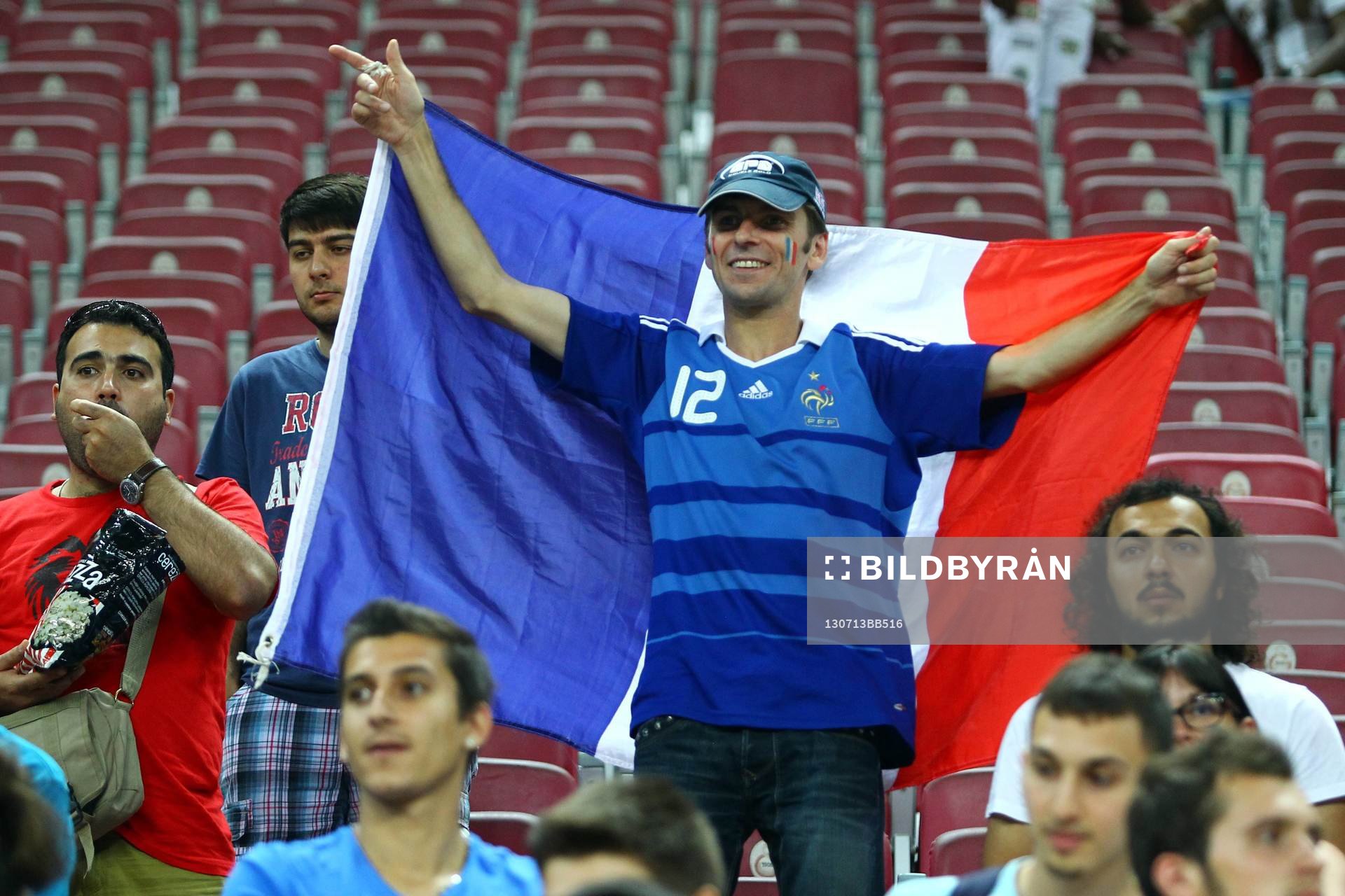 Supporters France  -   13.07.2013 - France / Uruguay -