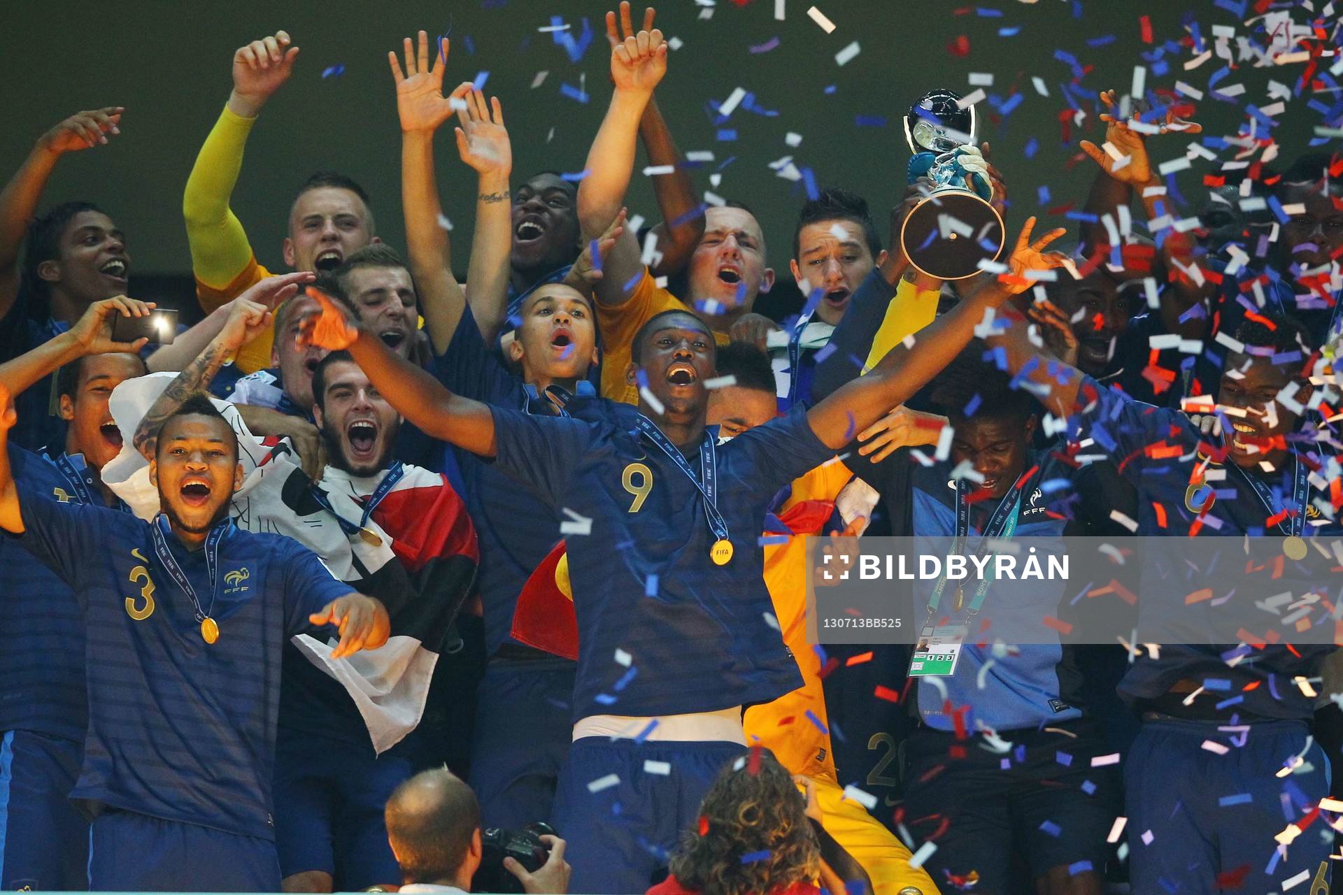 Victoire de la France    - France Champion du Monde -