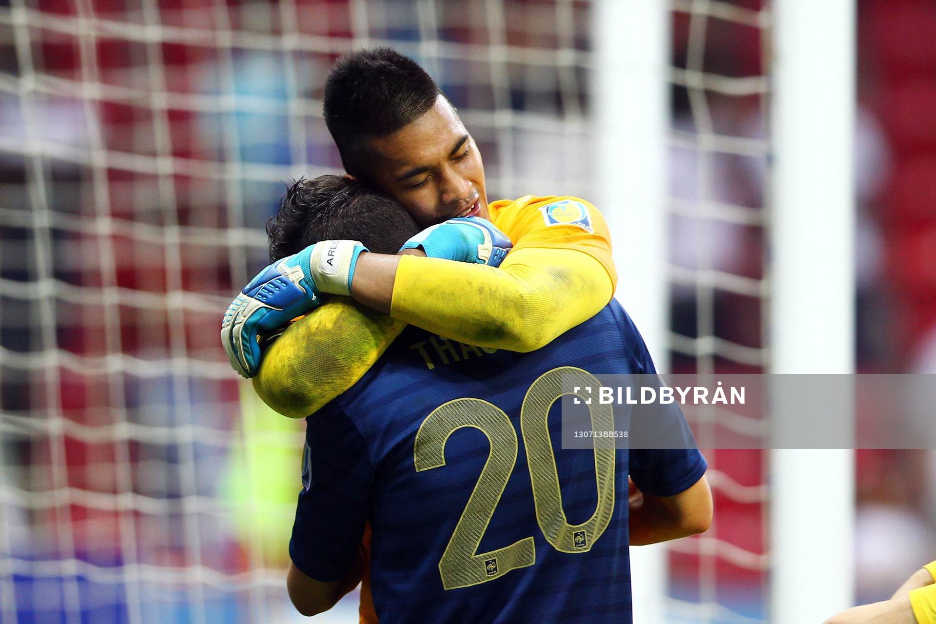 Victoire de la France  -  Alphonse Areola  - France