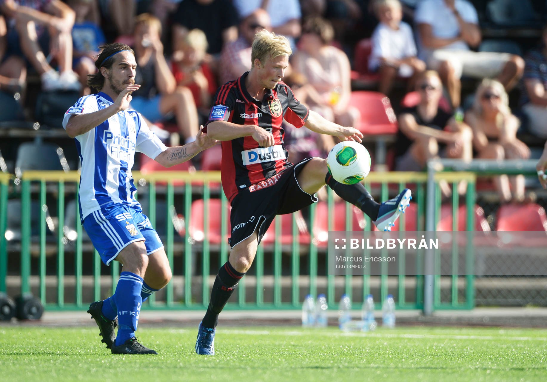 IFK Göteborgs Nordin Gerzic och Brommapojkarnas Pontus