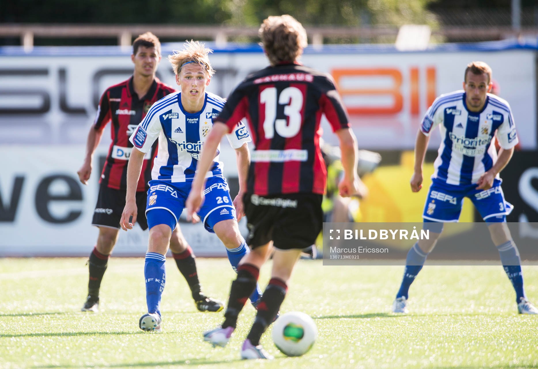 IFK Göteborgs Hampus Zackrisson i