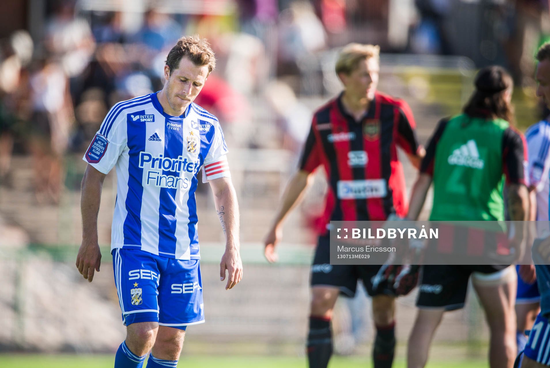 IFK Göteborgs Tobias Hysén deppar