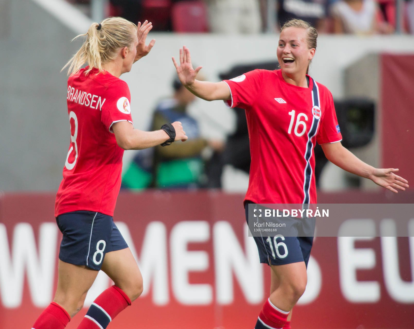 Solveig Gulbrandsen, Norge, jublar