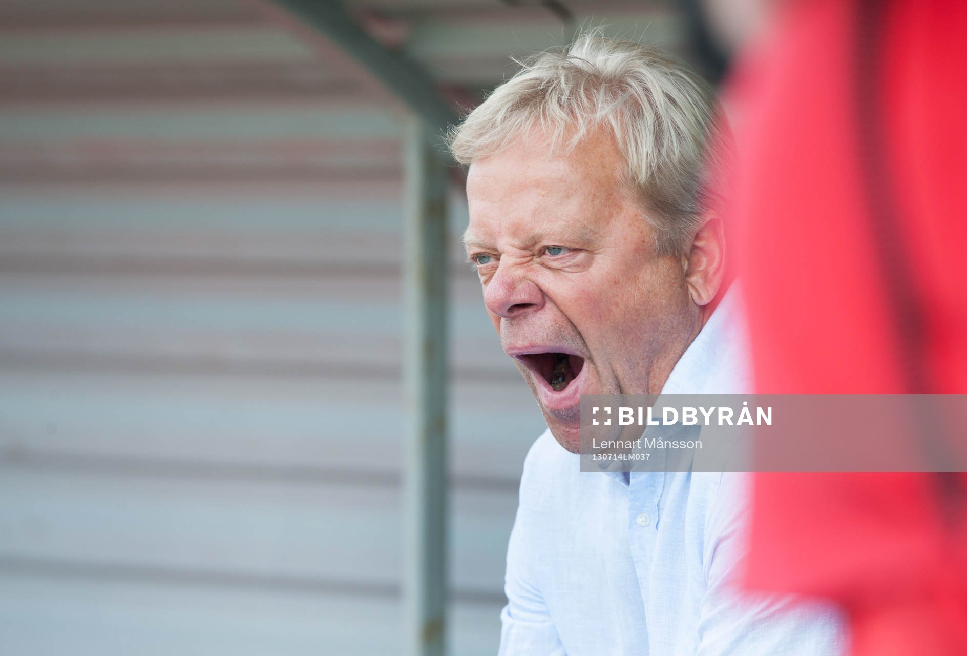 Gäspning, Anders Grönhagen, Djurgården,  i