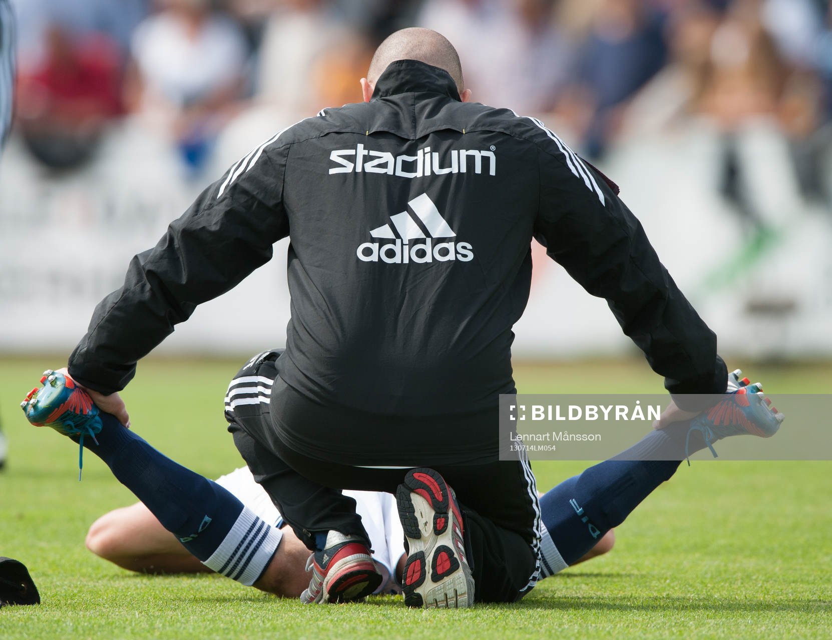 Streching, uppvärmning, Djurgården