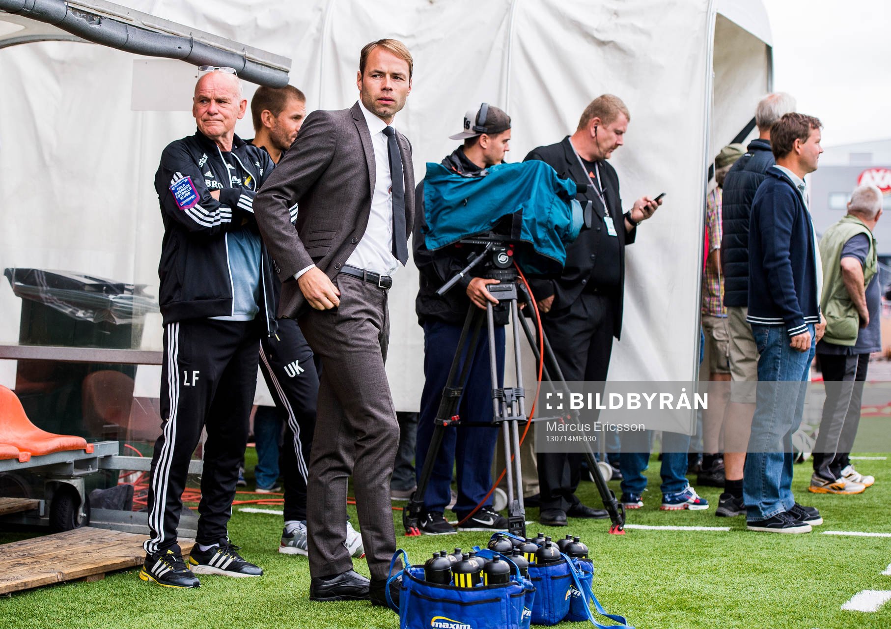 s tränare Andreas Alm i