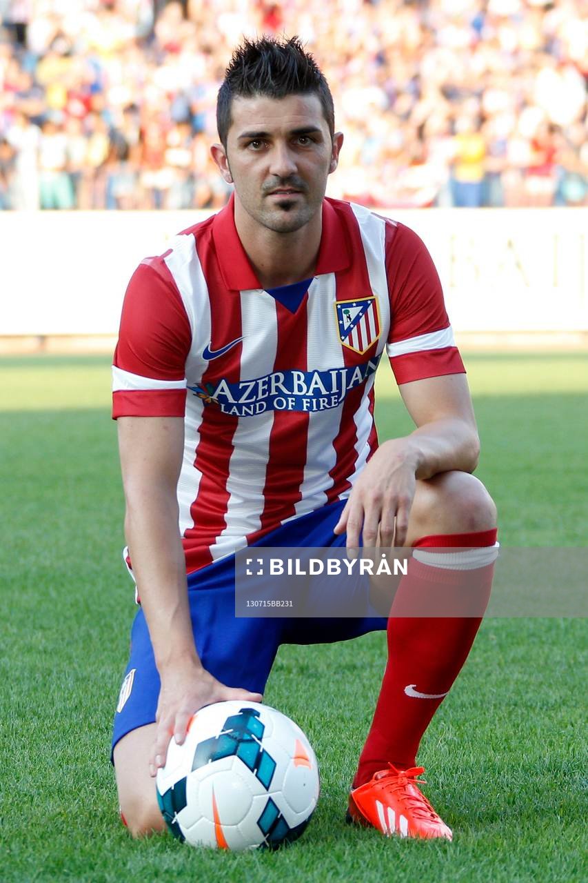 David Villa - 15.07.2013 - Presentation du nouveau joueur