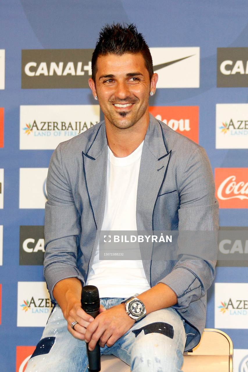 David Villa - 15.07.2013 - Presentation du nouveau joueur