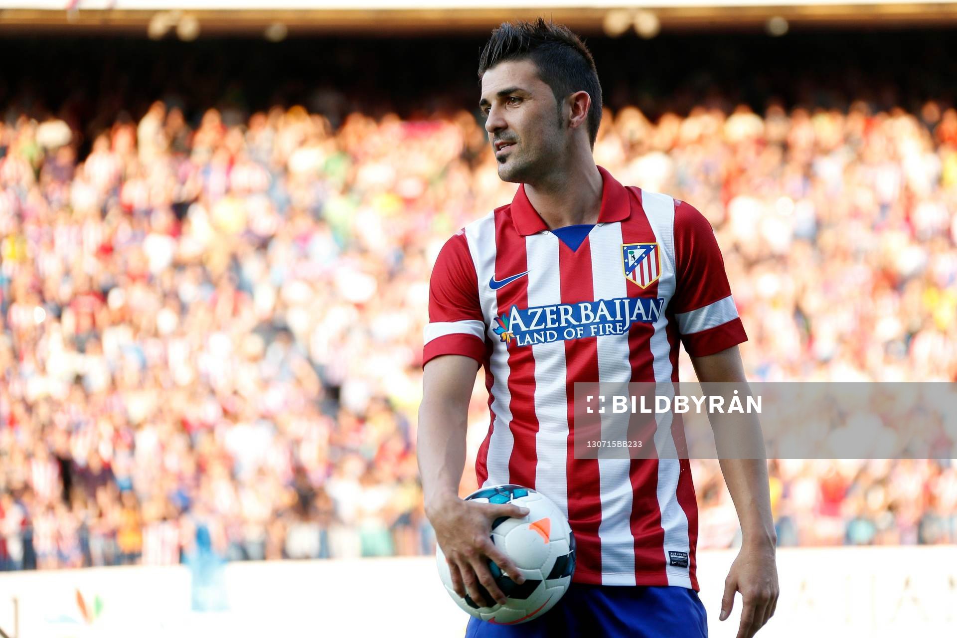 David Villa - 15.07.2013 - Presentation du nouveau joueur