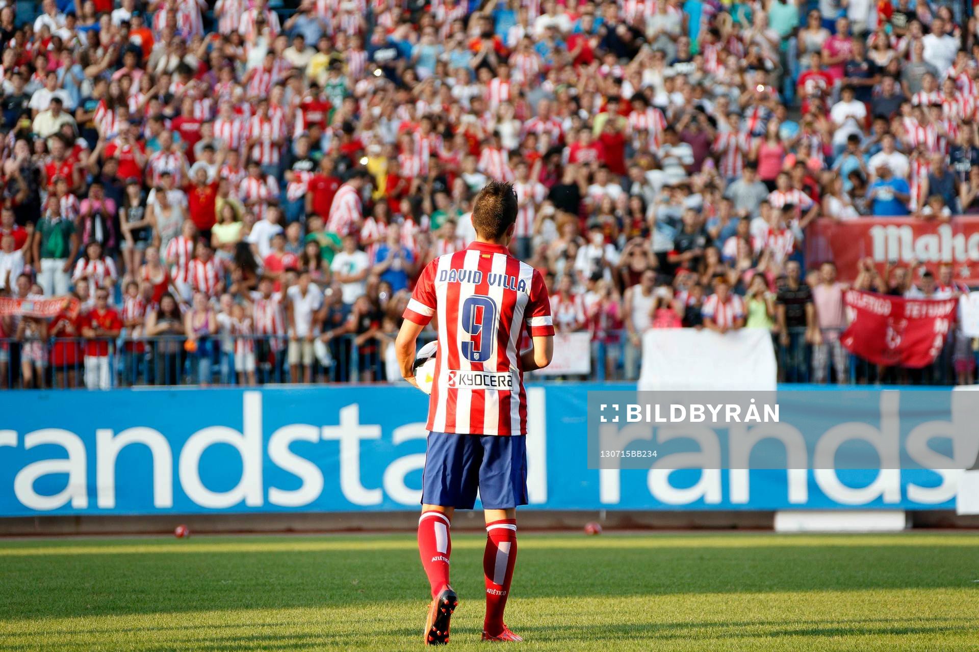 David Villa - 15.07.2013 - Presentation du nouveau joueur
