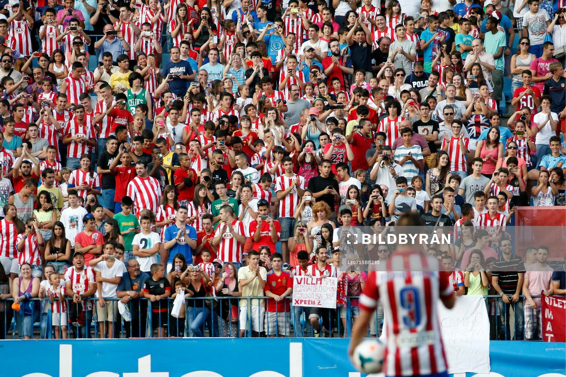 David Villa - 15.07.2013 - Presentation du nouveau joueur
