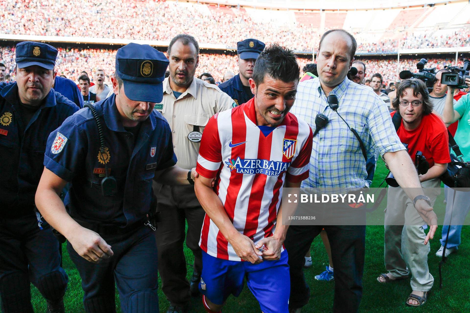 David Villa - 15.07.2013 - Presentation du nouveau joueur