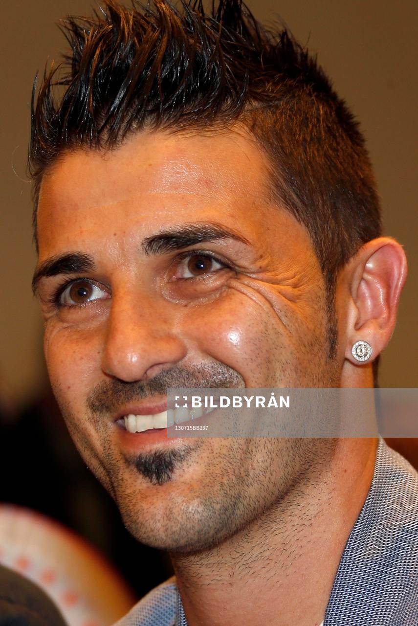 David Villa - 15.07.2013 - Presentation du nouveau joueur