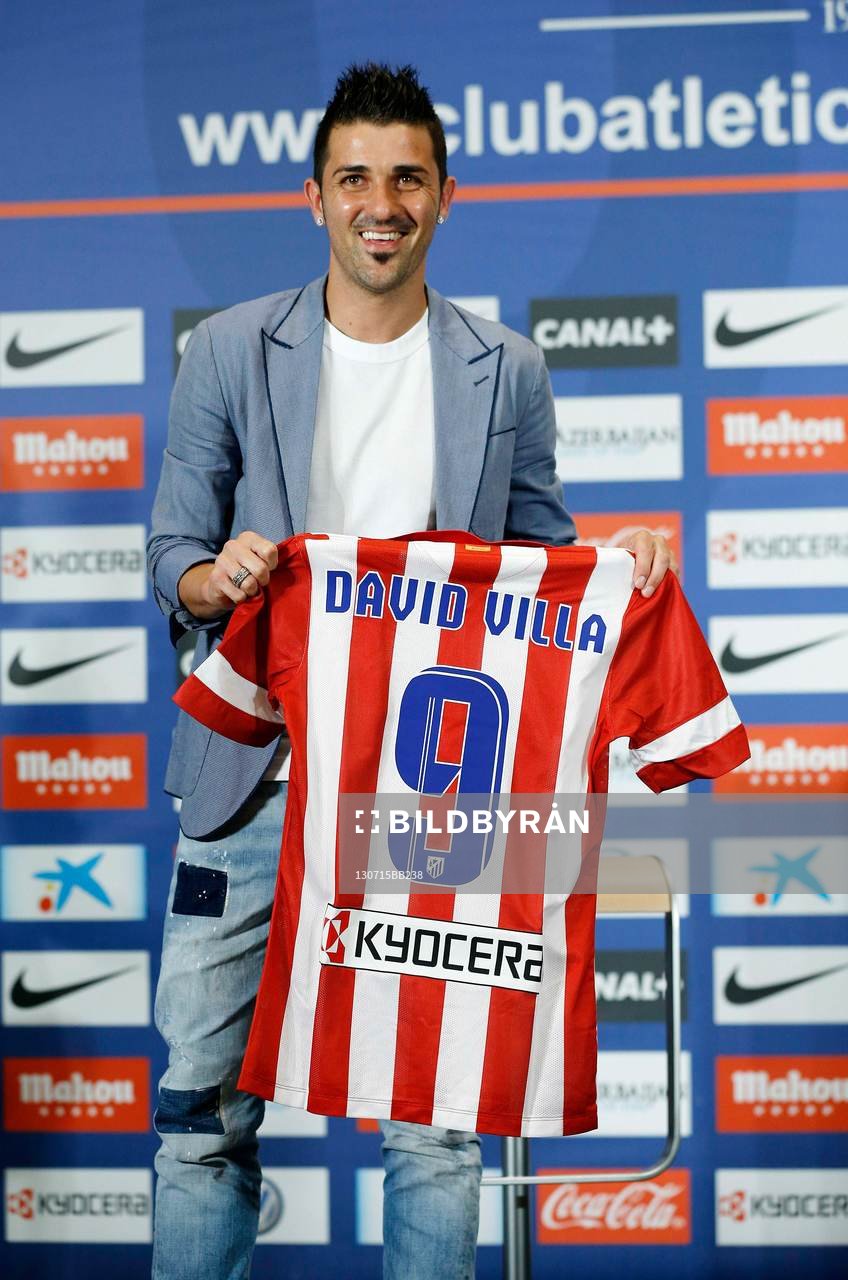 David Villa - 15.07.2013 - Presentation du nouveau joueur