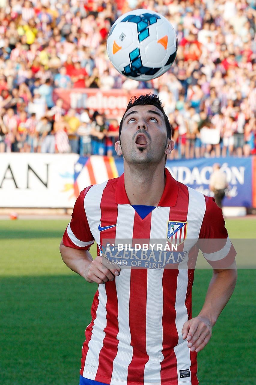 David Villa - 15.07.2013 - Presentation du nouveau joueur