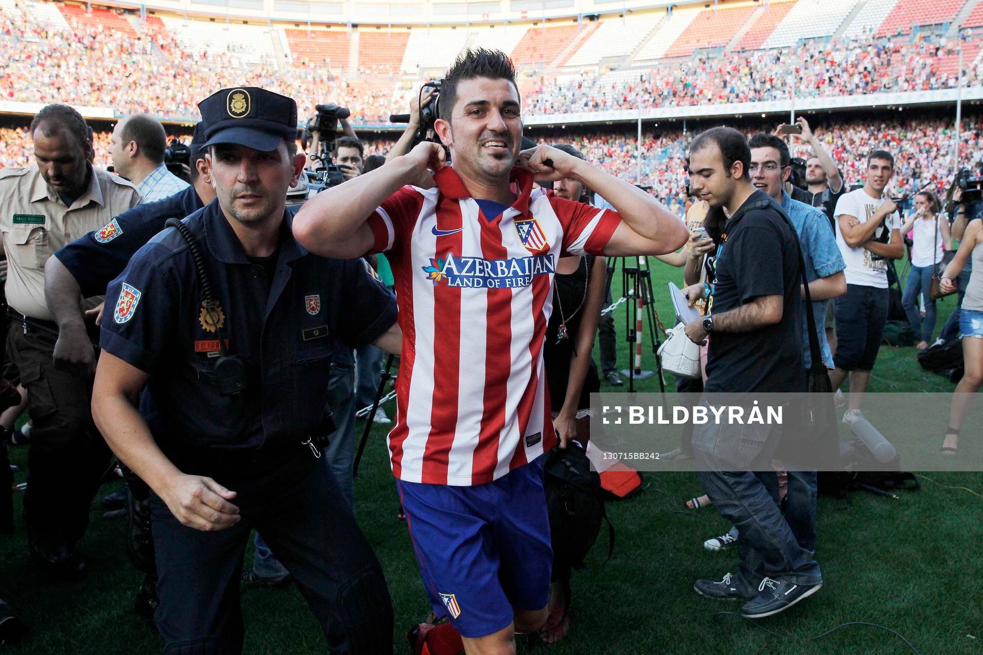 David Villa - 15.07.2013 - Presentation du nouveau joueur