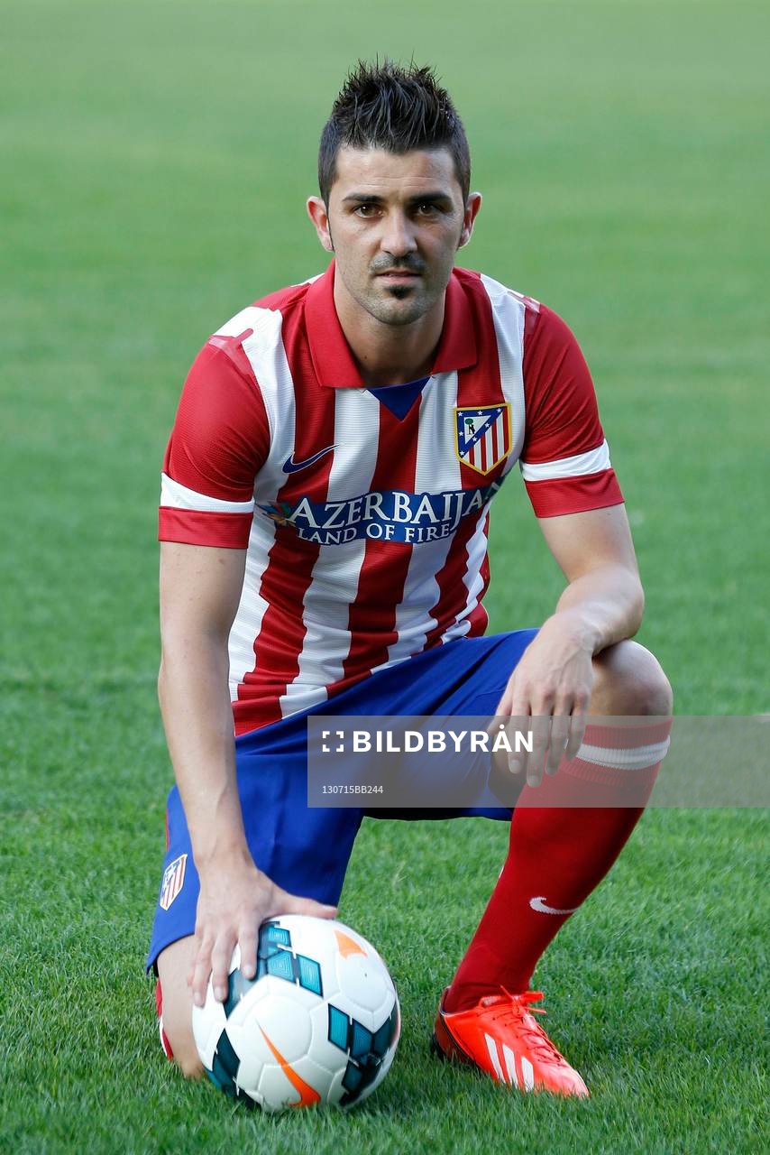 David Villa - 15.07.2013 - Presentation du nouveau joueur