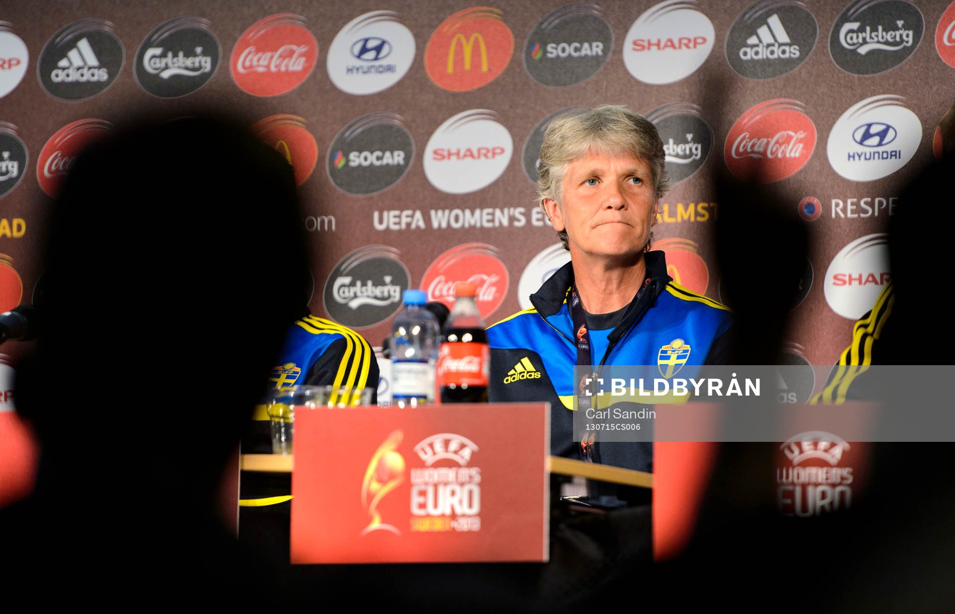 Sveriges förbundskapten Pia Sundhage