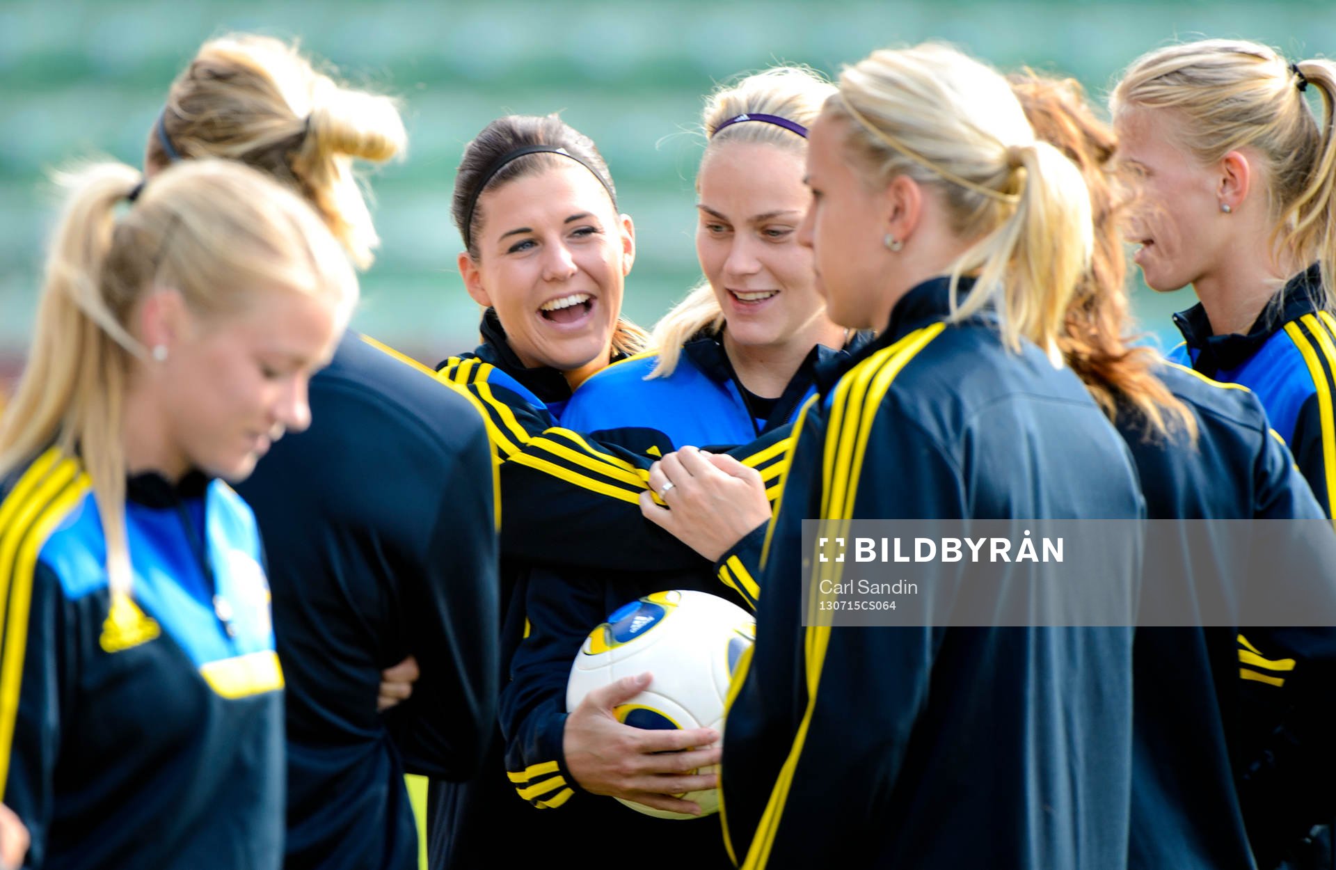 Sveriges Olivia Schough var glad