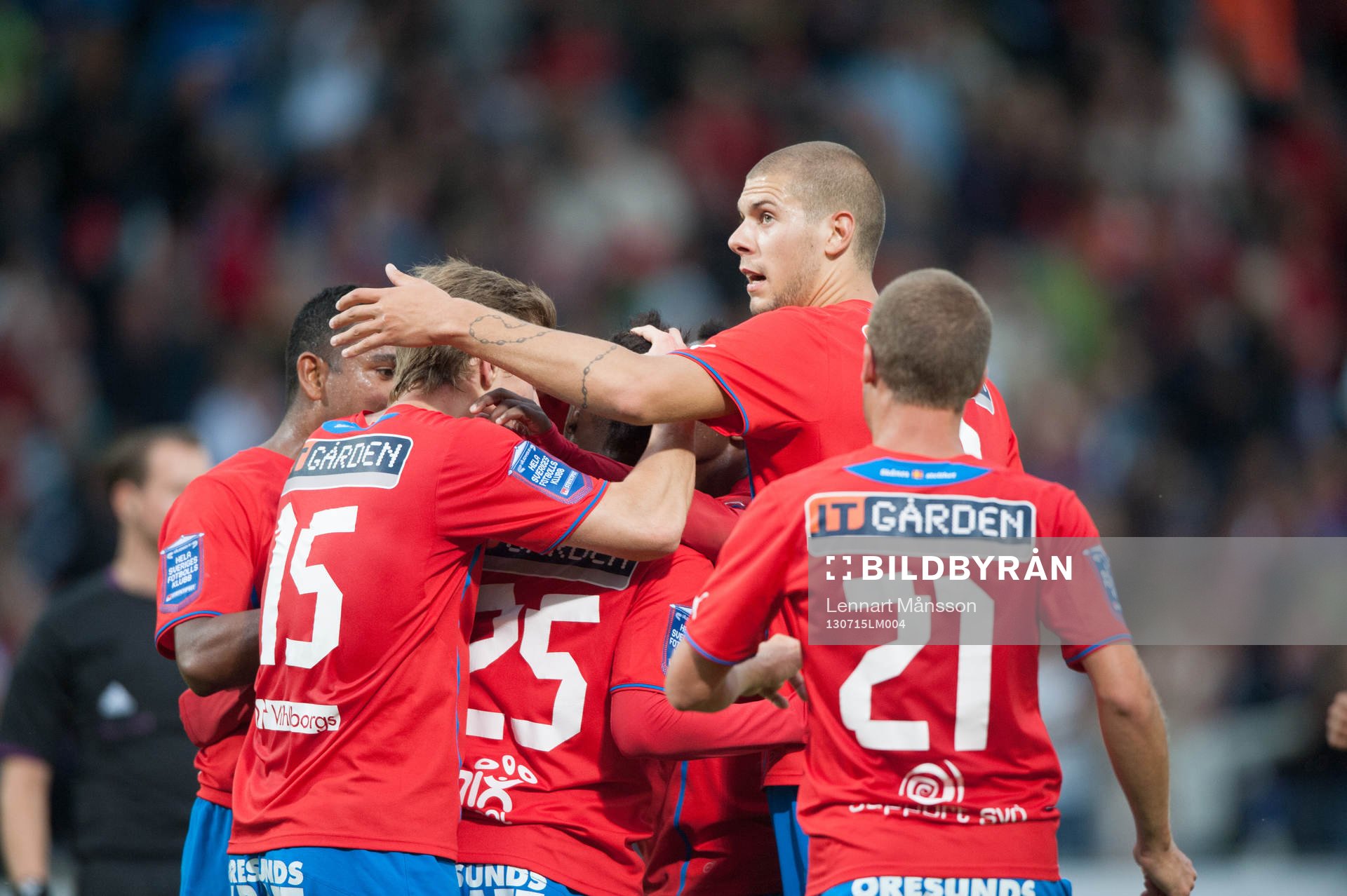 1-0 David Accam, Helsingborg