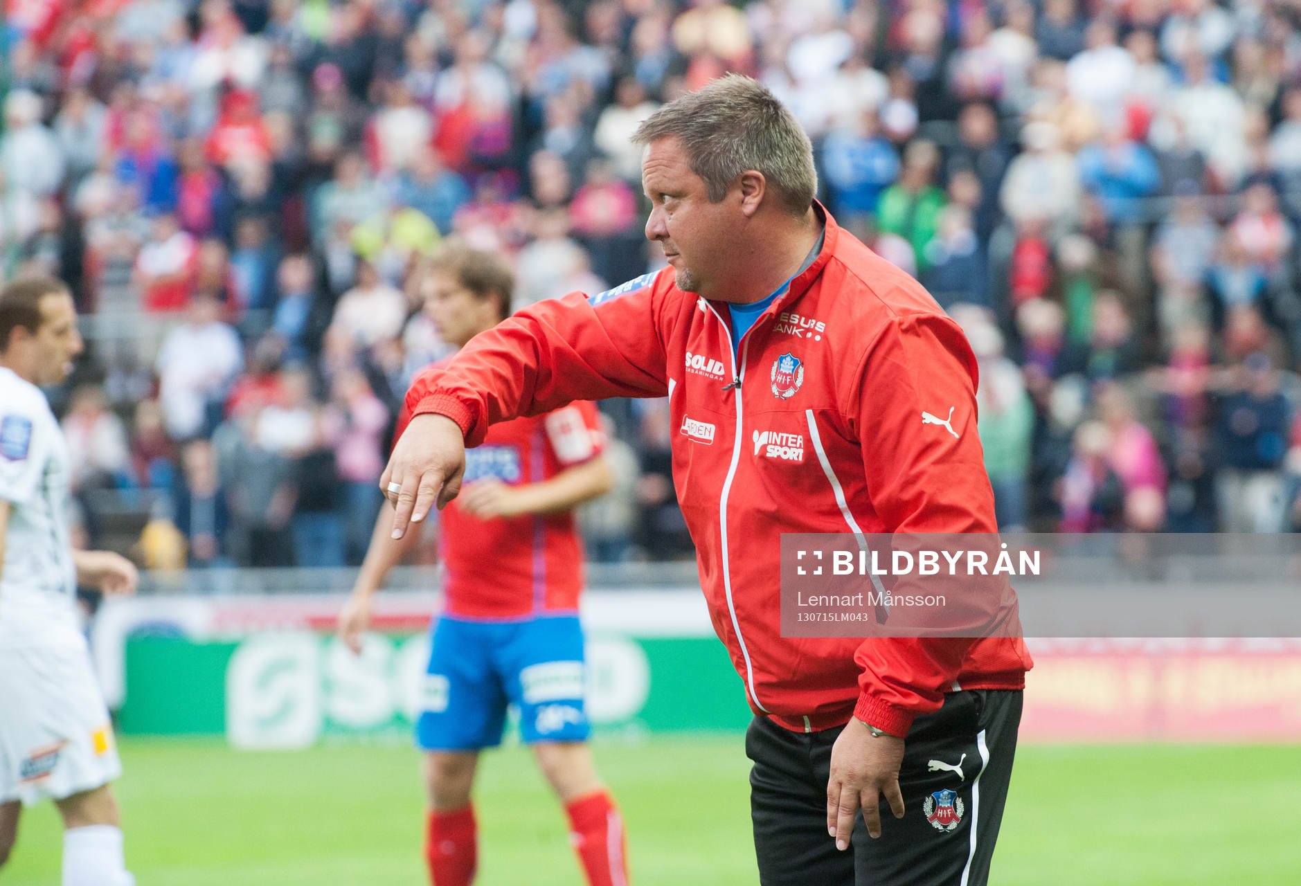 Helsingborgs tränare Roar Hansen, i