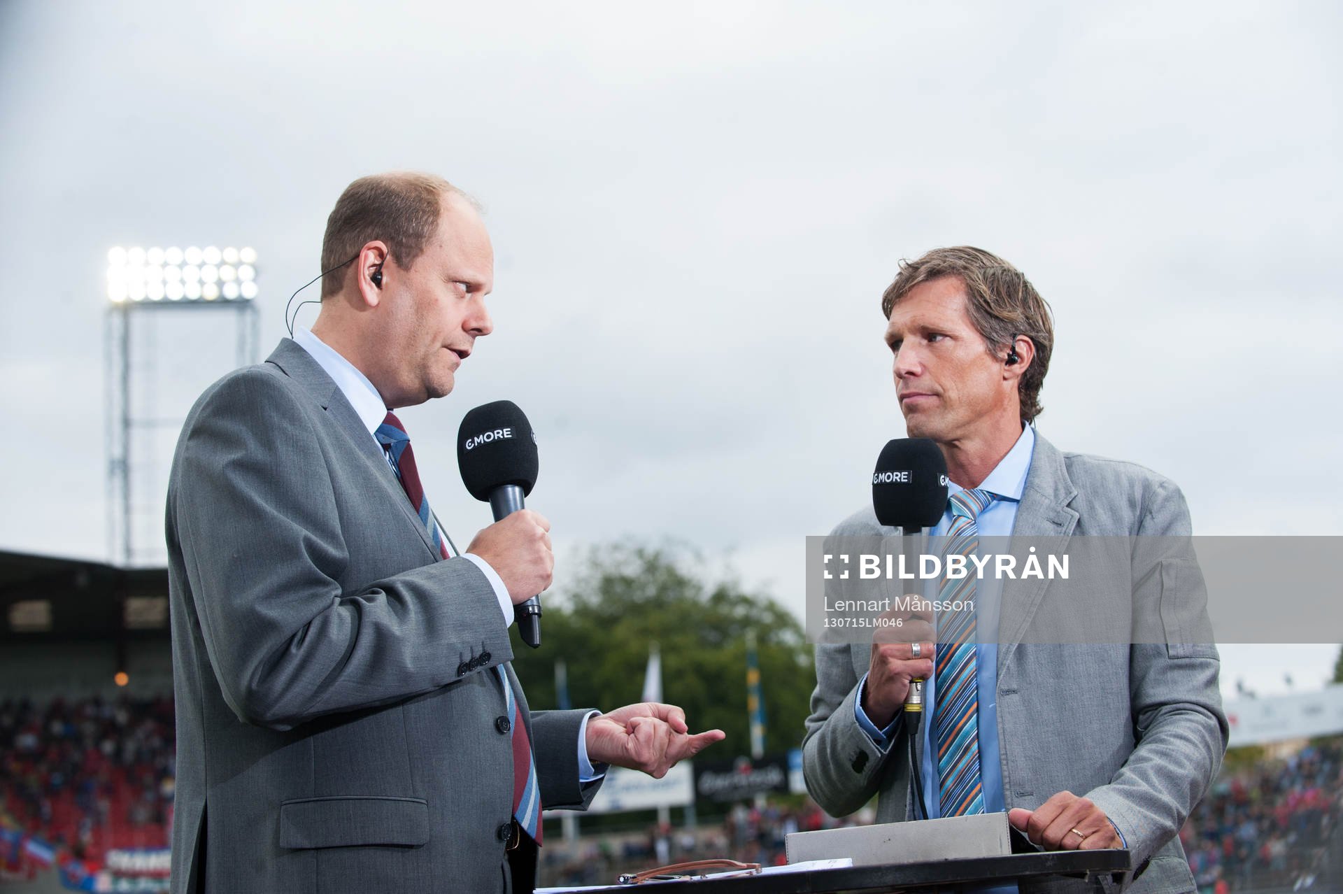 Lasse Granqvist och Jens Fjellström, Cmore, i