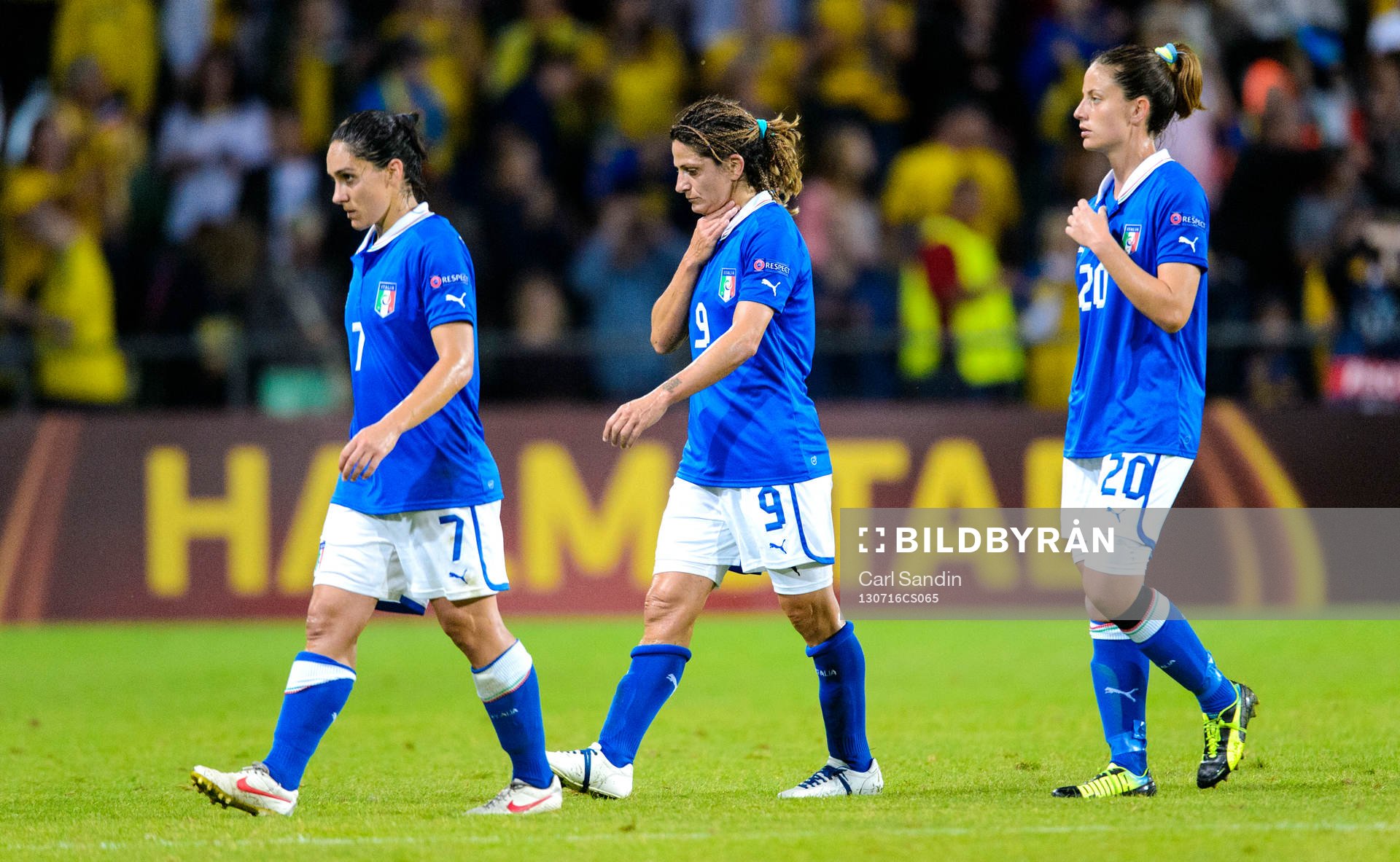 Italiens Giulia Domenichetti, Patrizia Panico och Raffaella