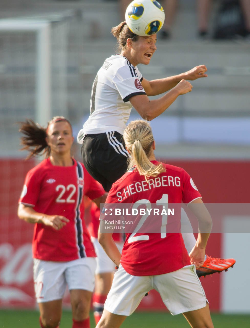 Fotboll, dam-EM, Tyskland - Norge