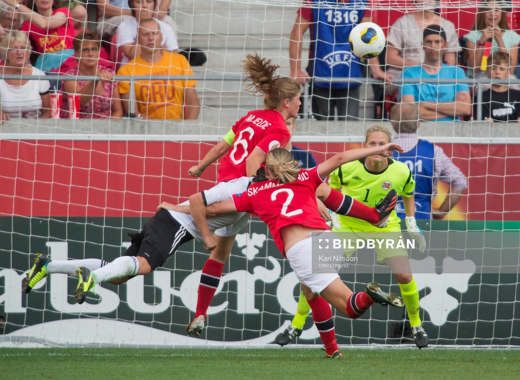 Maren Mjelde, Norge, Marita Lund, Norge, Ingrid Hjelmseth,