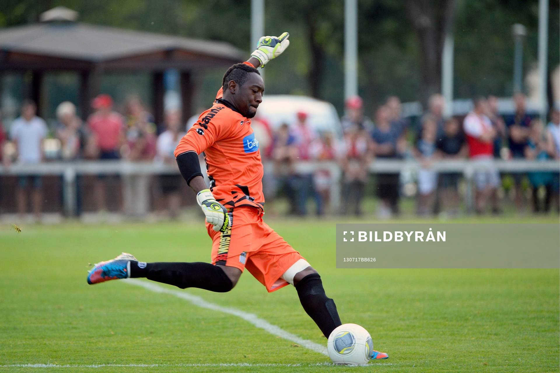 Parfait MANDANDA - 17.07.2013 - Reims / Charleroi - Match