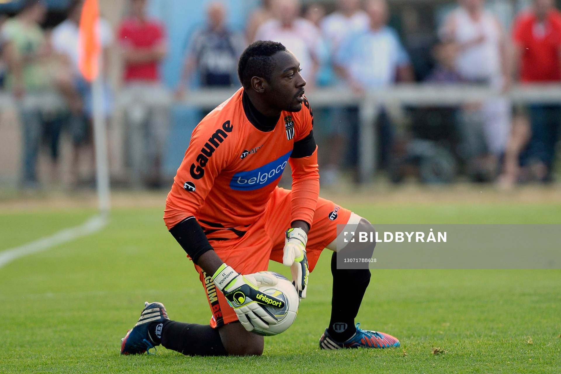 Parfait MANDANDA - 17.07.2013 - Reims / Charleroi - Match