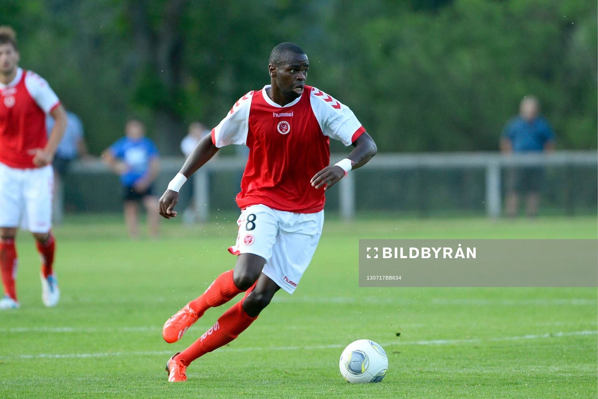 Prince ONIANGUE  - 17.07.2013 - Reims / Charleroi - Match