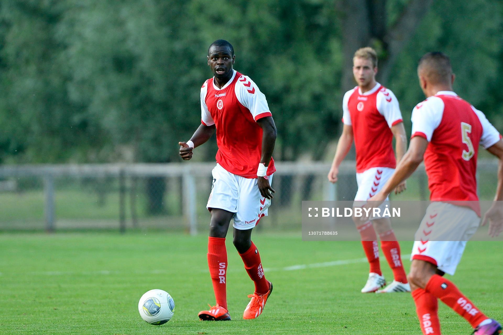 Prince ONIANGUE  - 17.07.2013 - Reims / Charleroi - Match