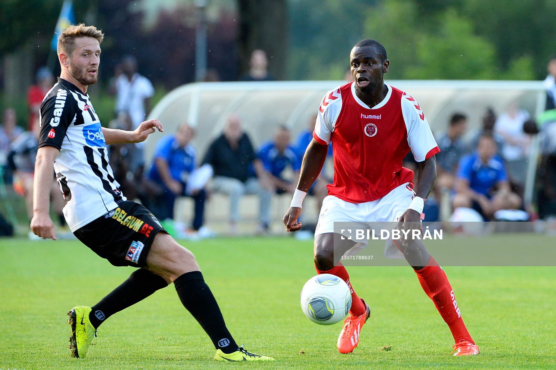 Prince ONIANGUE - 17.07.2013 - Reims / Charleroi - Match de