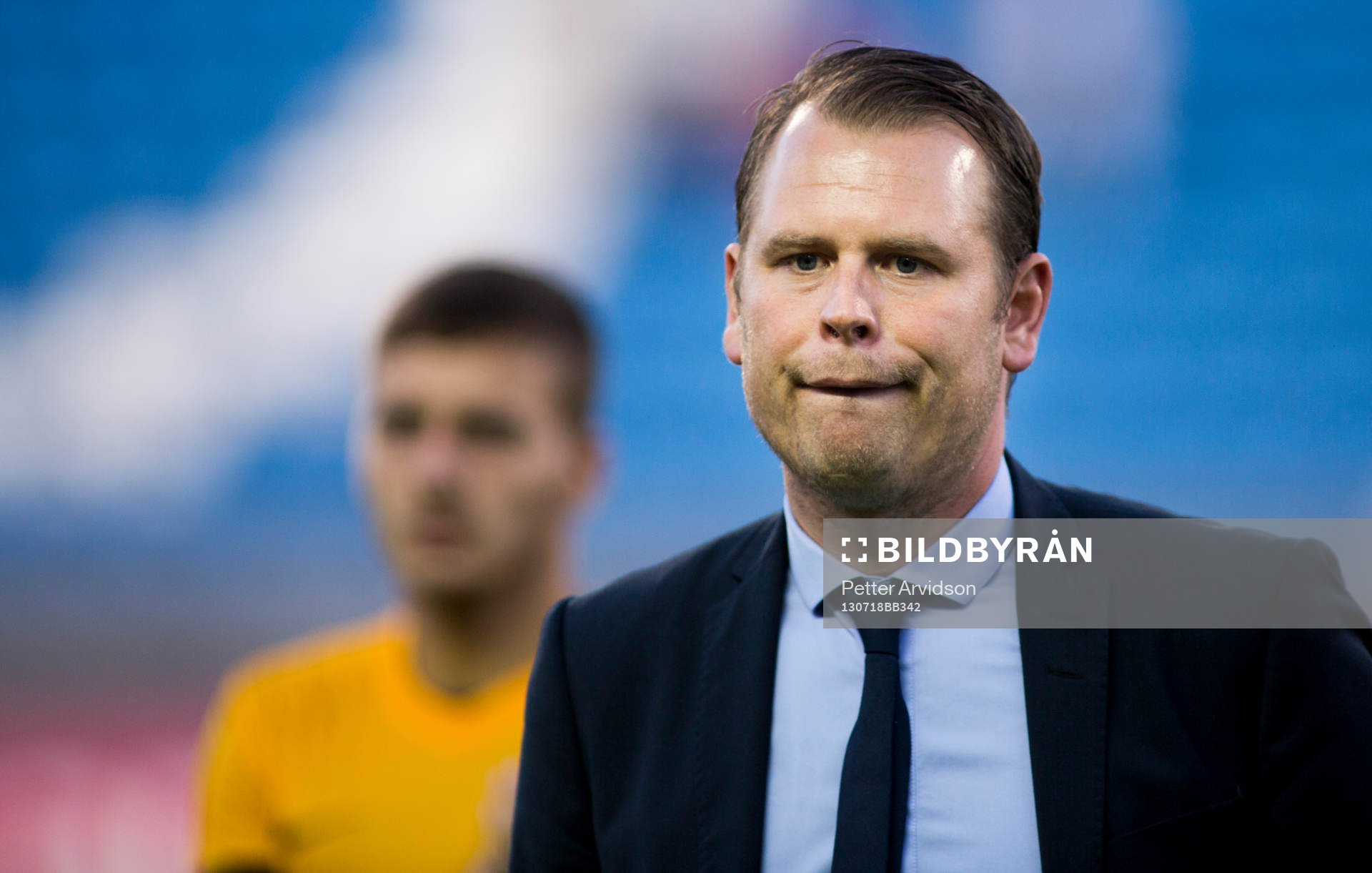IFK Göteborgs tränare Mikael Stahre deppar