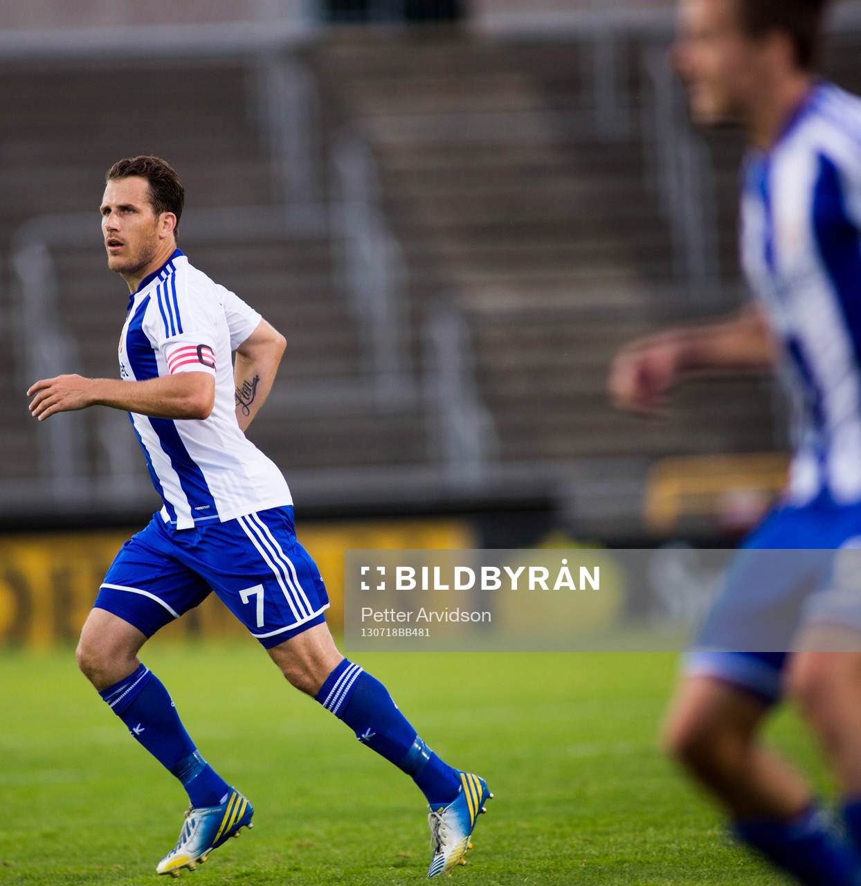 IFK Göteborgs Tobias Hysén i Europa League matchen mellan