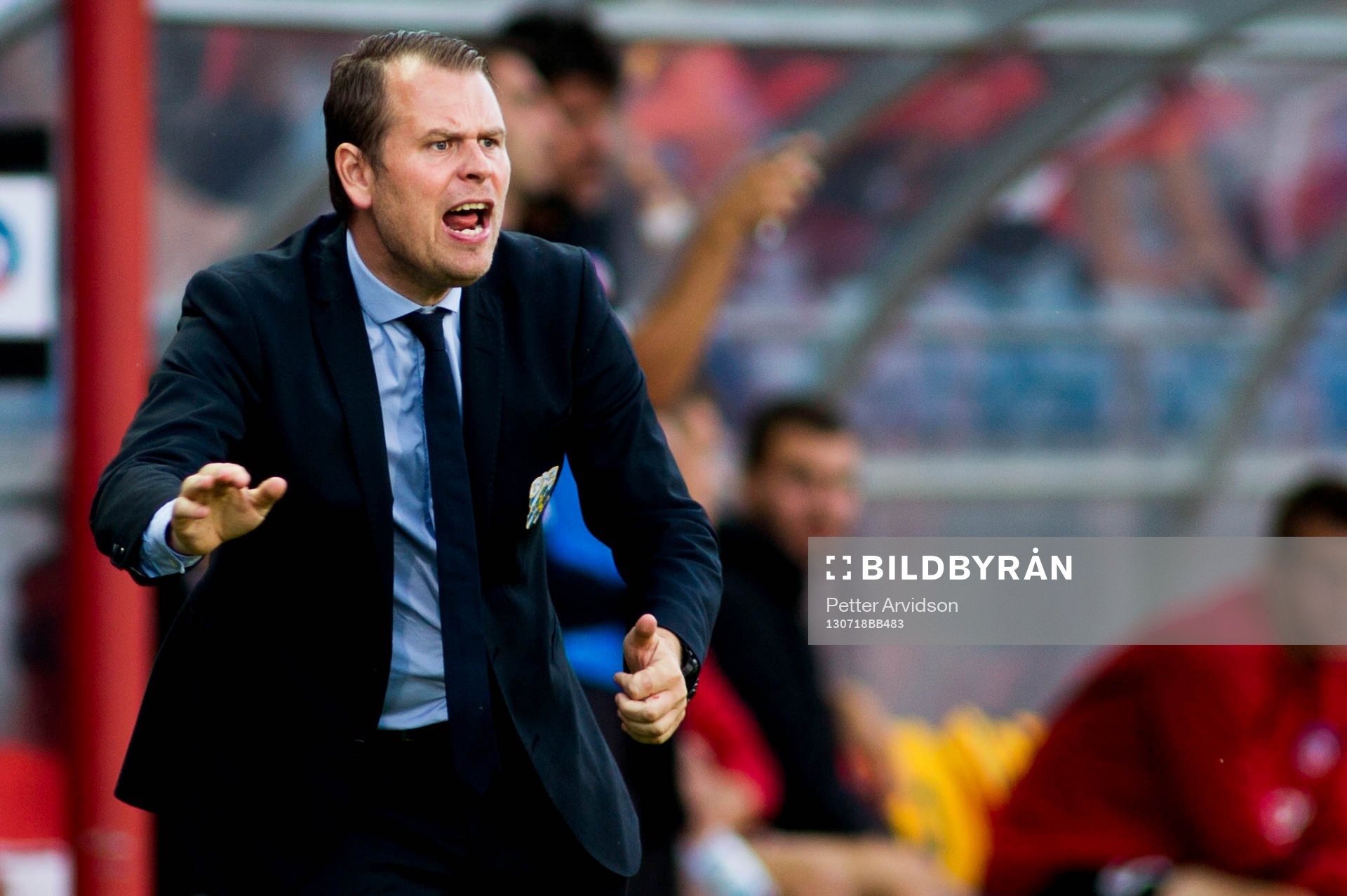IFK Göteborgs tränare Mikael Stahre i Europa League