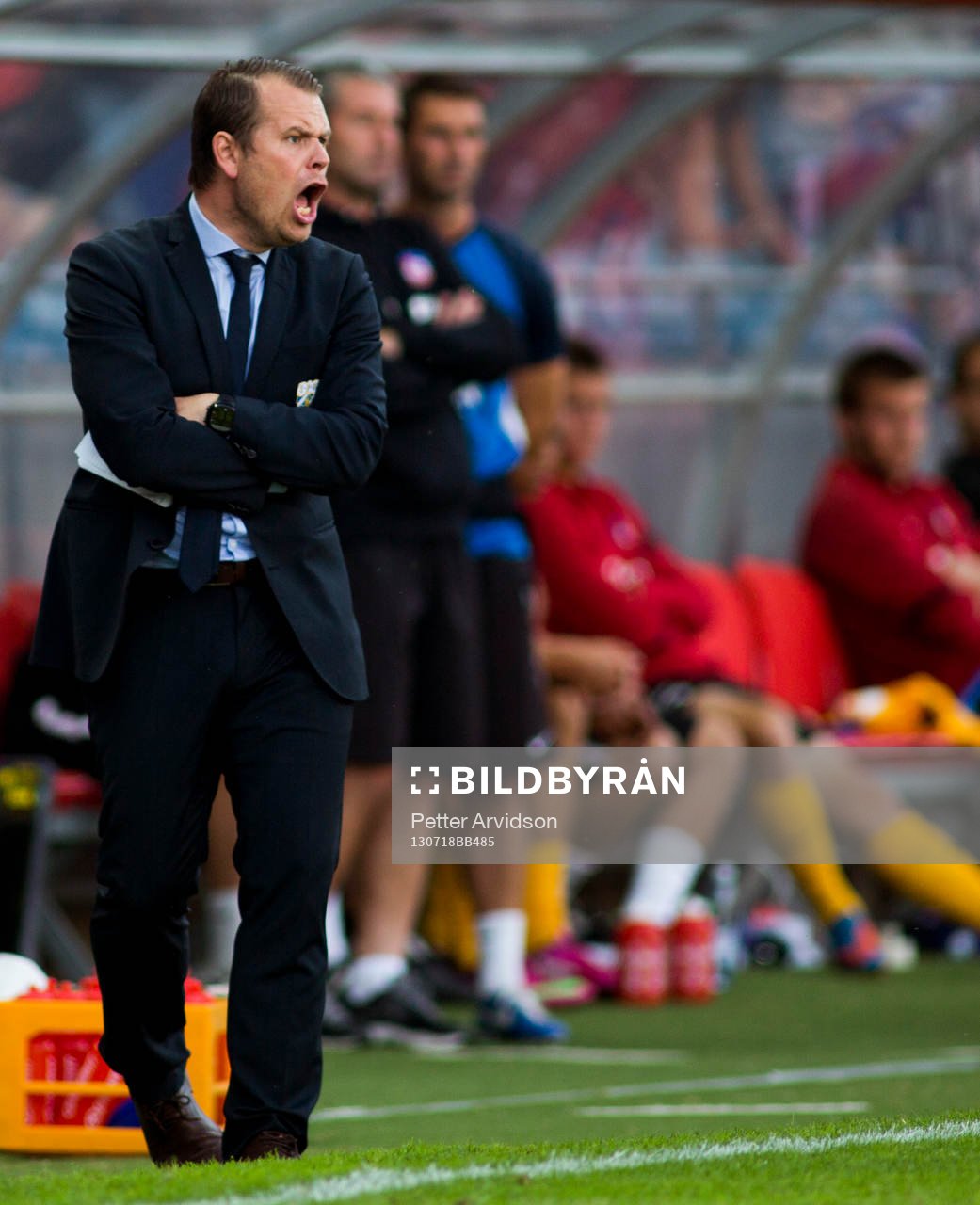 IFK Göteborgs tränare Mikael Stahre i Europa League
