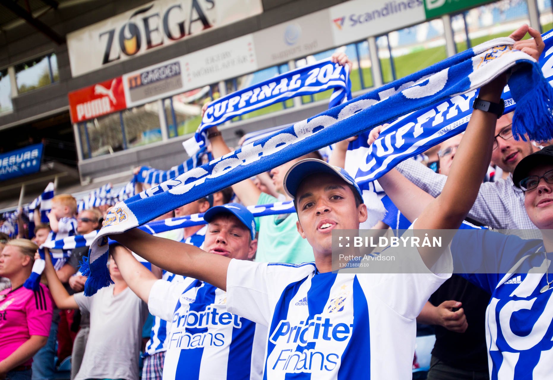 IFK Göteborgs supportrar intog Olympia i Europa League