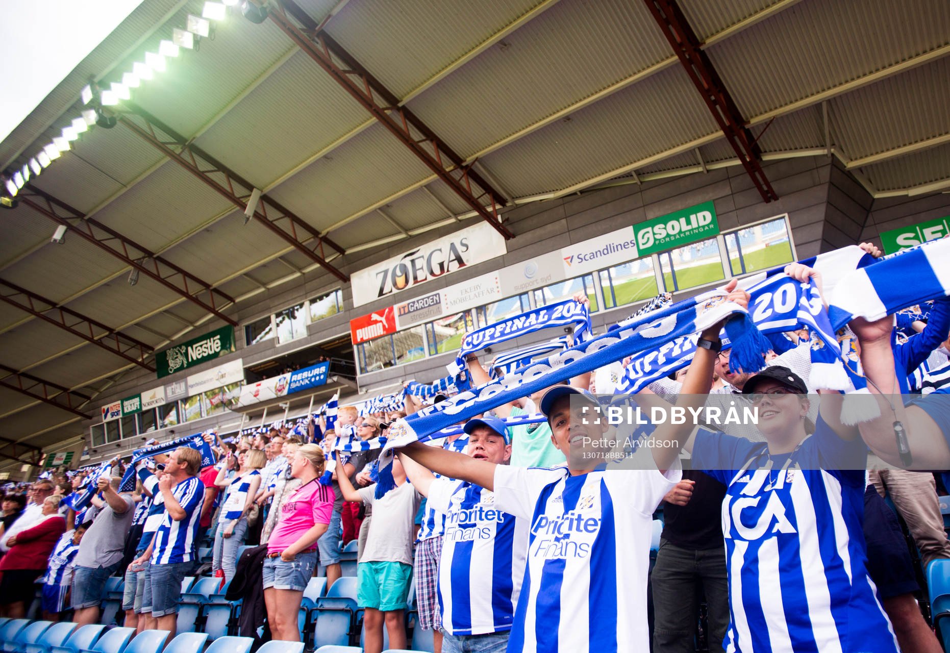 IFK Göteborgs supportrar intog Olympia i Europa League