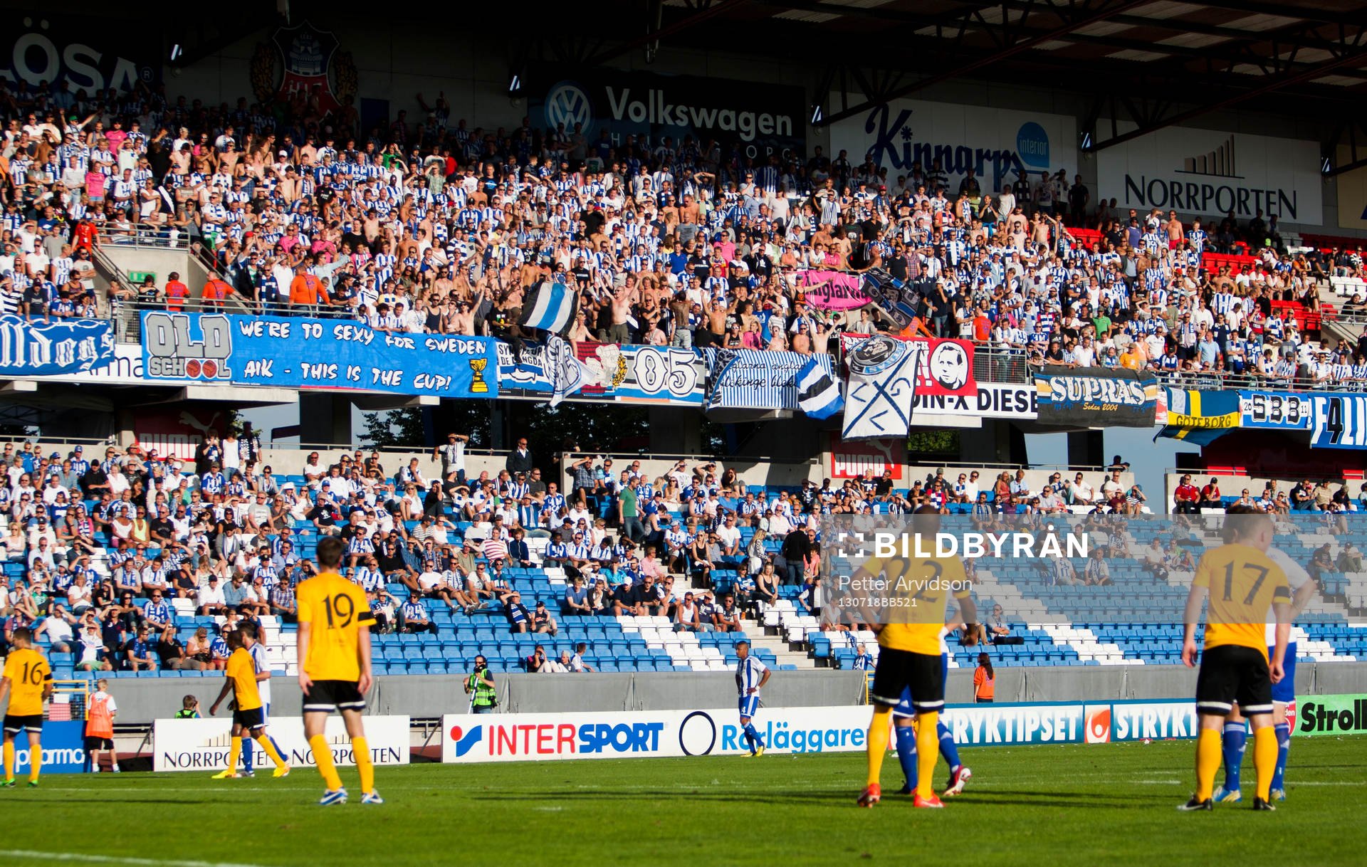 IFK Göteborgs supportrar intog Olympia i Europa League