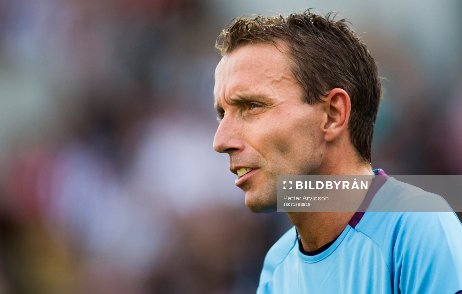 Domaren Paolo Silvio Mazzoleni i Europa League matchen