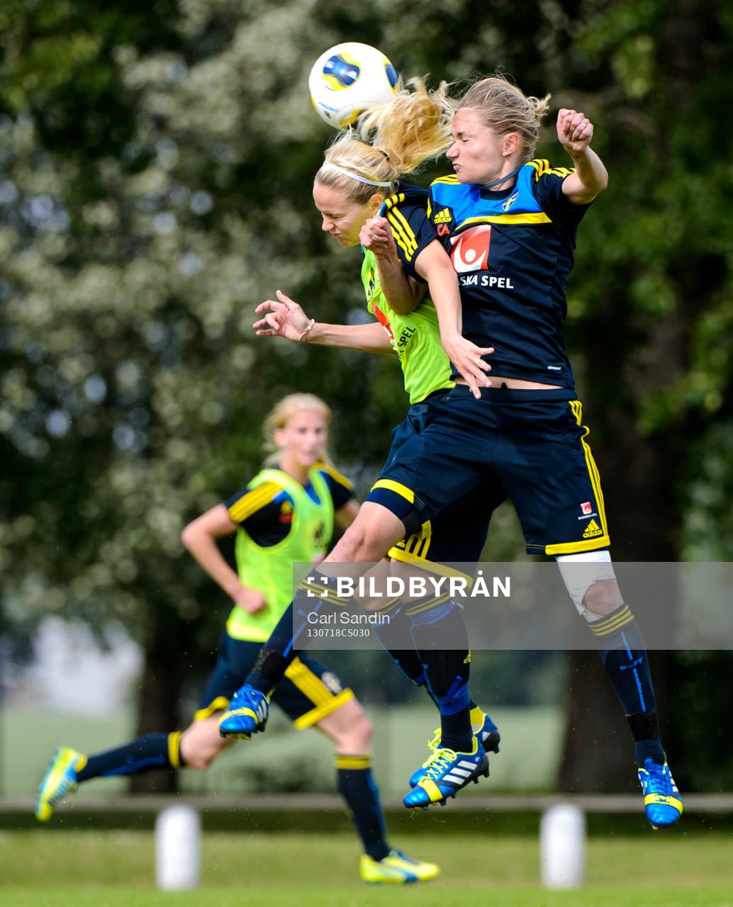 Sveriges Lisa Dahlkvist i nickduell med Stina Segerström