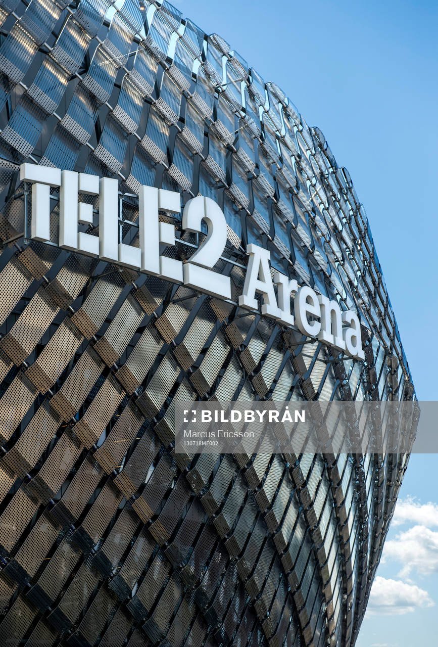 Visning av nya Tele2 Arena