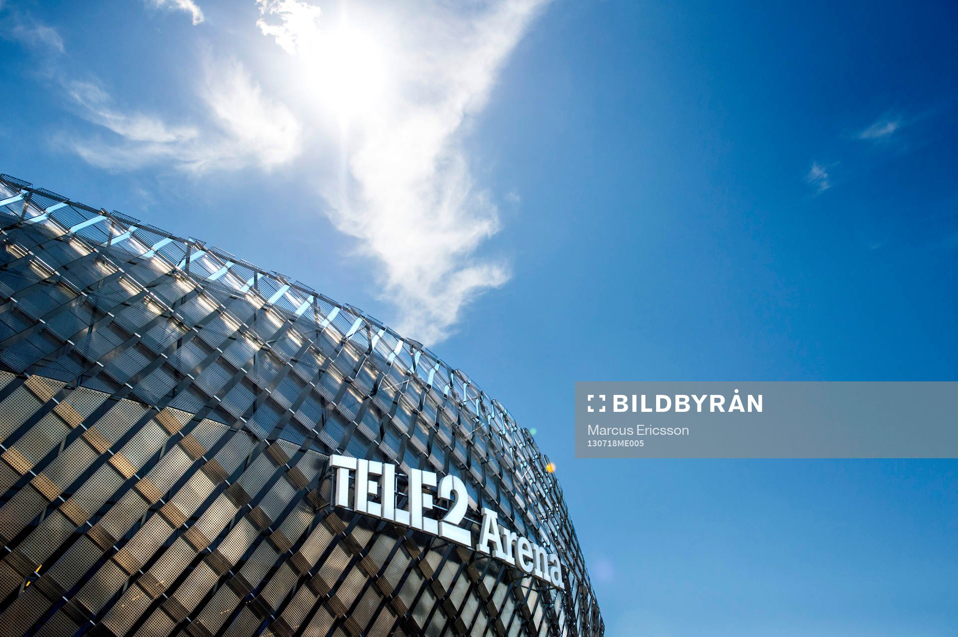 Visning av nya Tele2 Arena