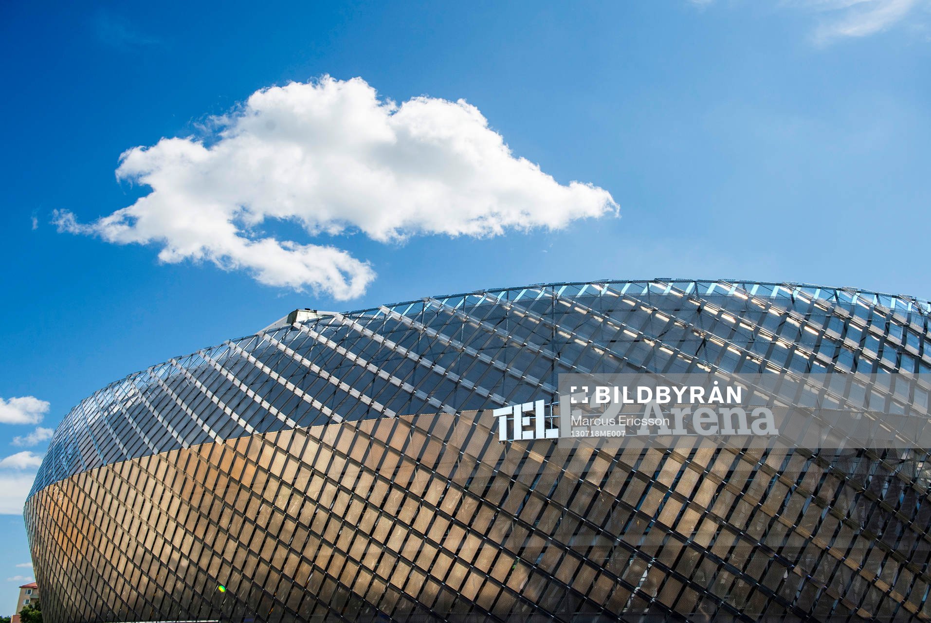 Visning av nya Tele2 Arena