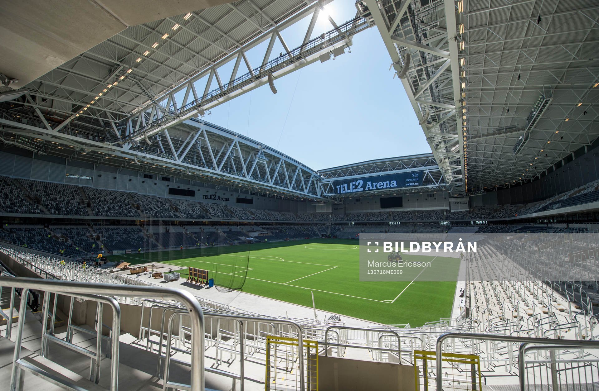 Visning av nya Tele2 Arena
