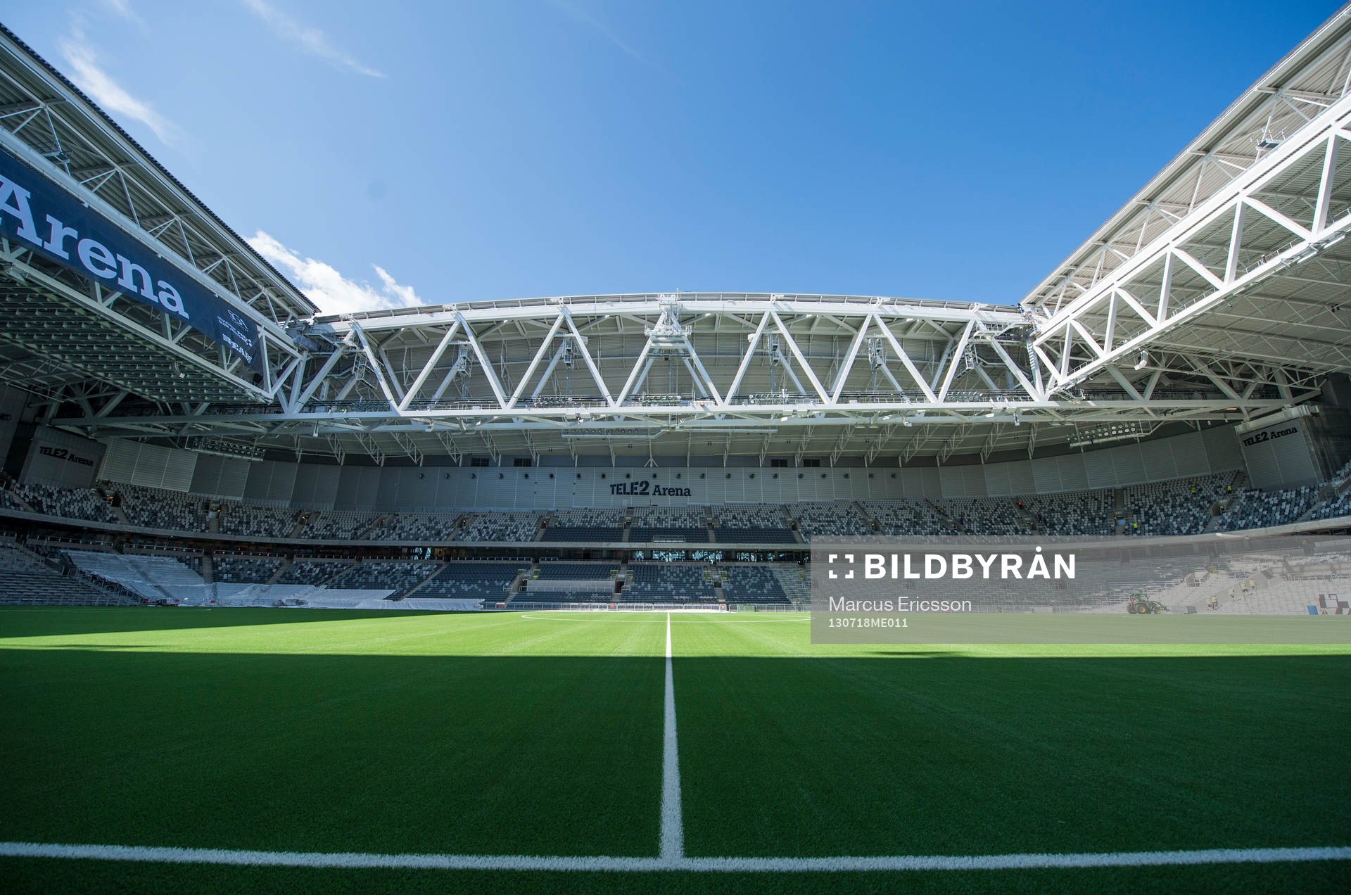 Visning av nya Tele2 Arena