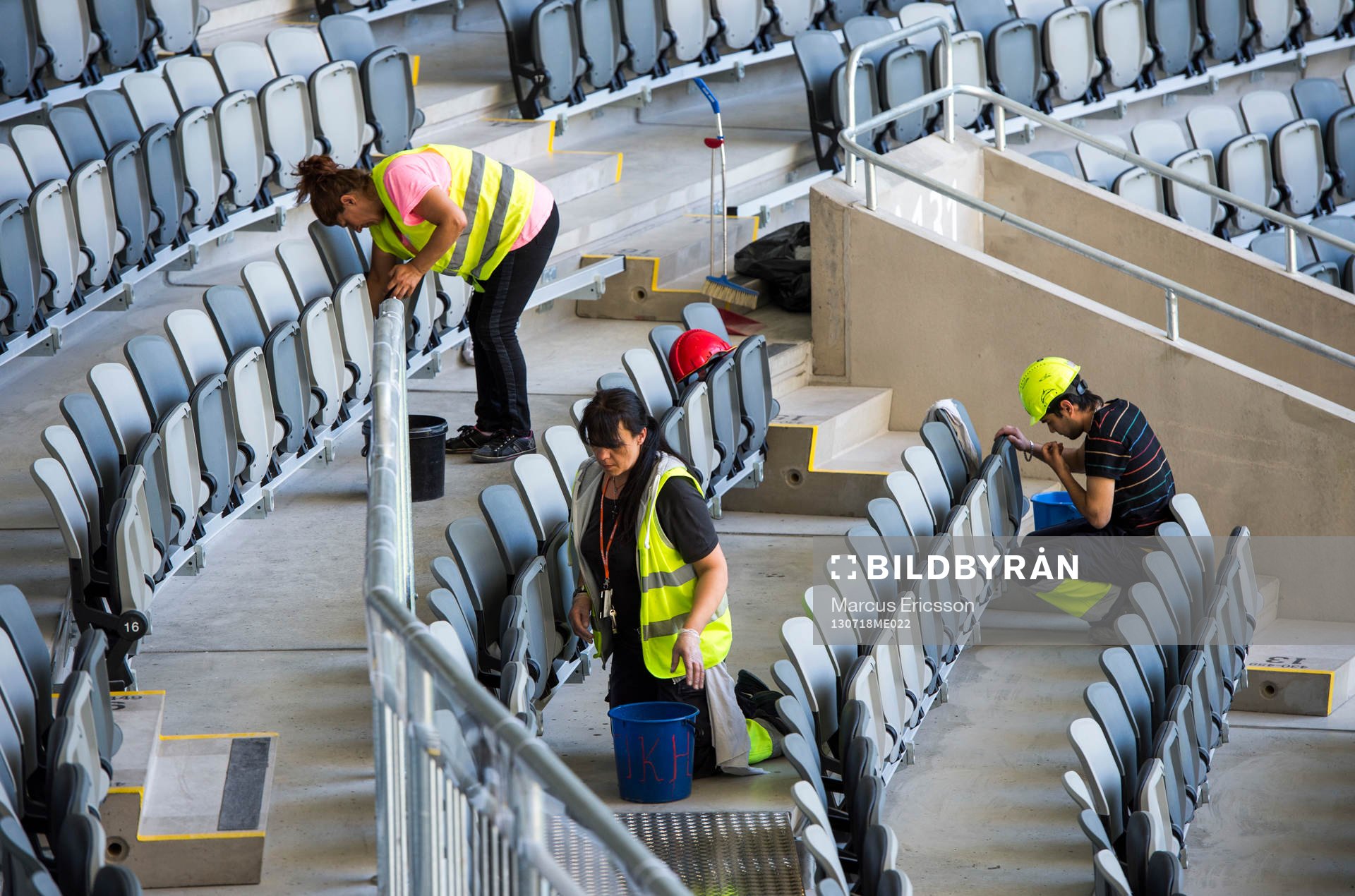 Visning av nya Tele2 Arena